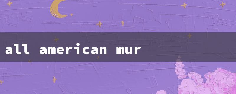 all american murder（American Murder）