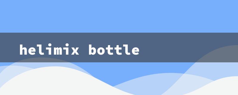 helimix bottle