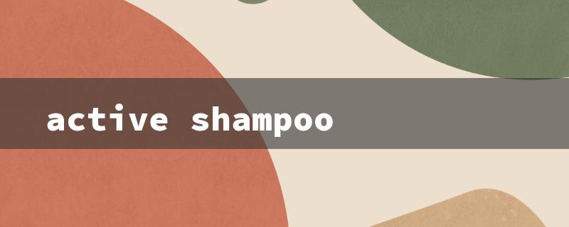 active shampoo