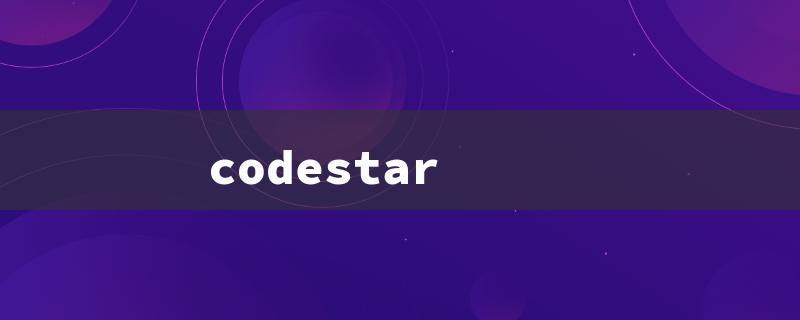 codestar（Title Word Limit: 15 Characters）