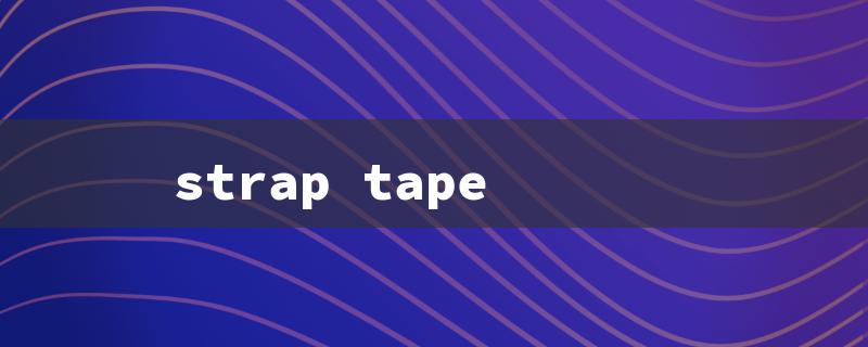 strap tape（Ankle Strap Tape: Title Word Limit - 15 Characters）