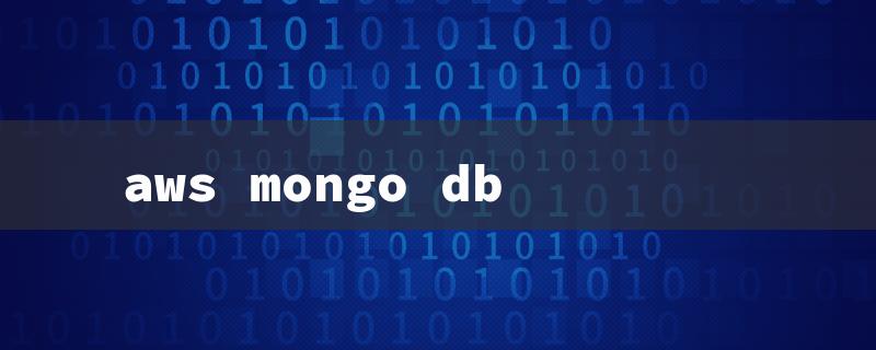 aws mongo db