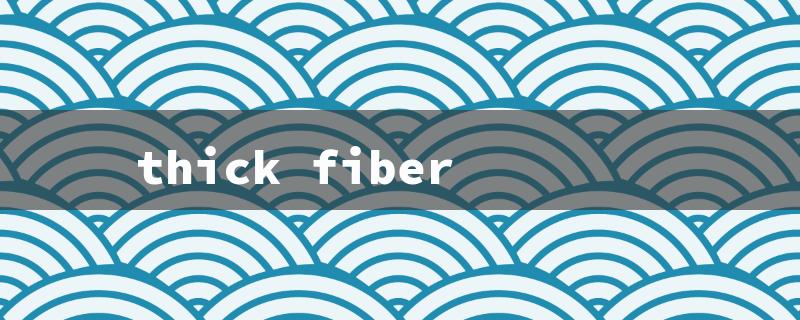 thick fiber（Thick Fiber Hair）