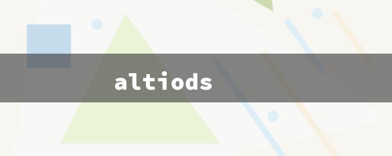 altiods（Altoids: Title Word Requirements in 15 Characters）