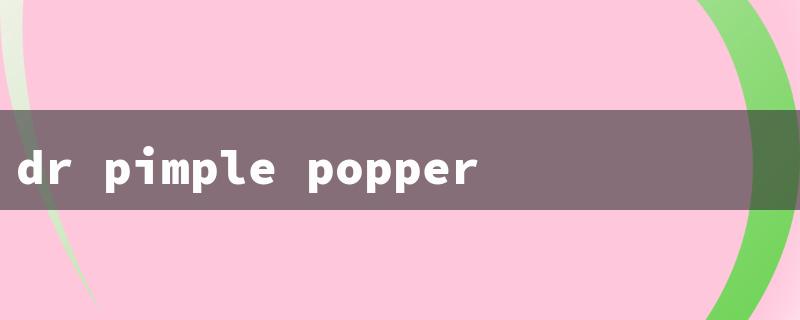 dr pimple popper season 9