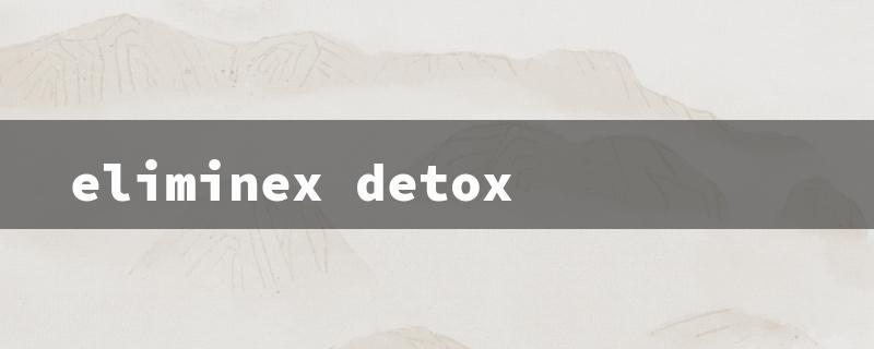 eliminex detox