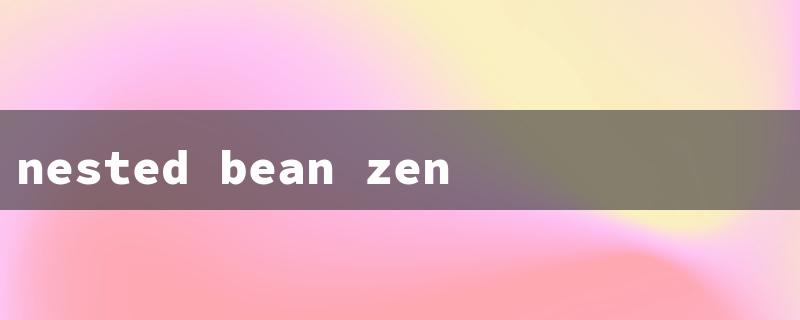 nested bean zen sack