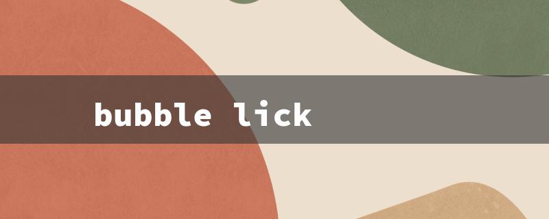 bubble lick（Bubble Lick for Dogs）