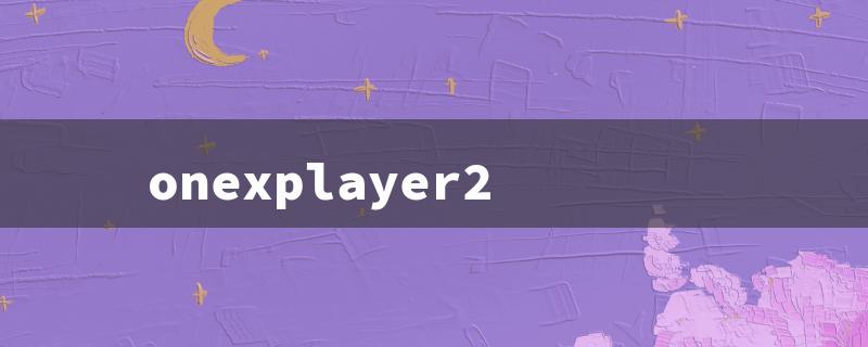 onexplayer2（onexplayer 2）