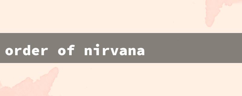 order of nirvana albums（Nirvana Album Covers）