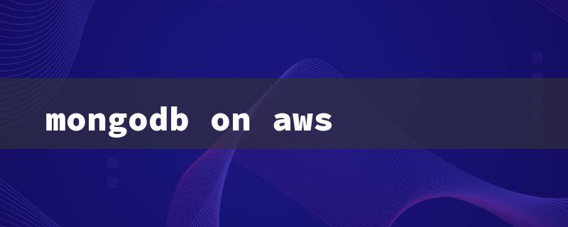 mongodb on aws