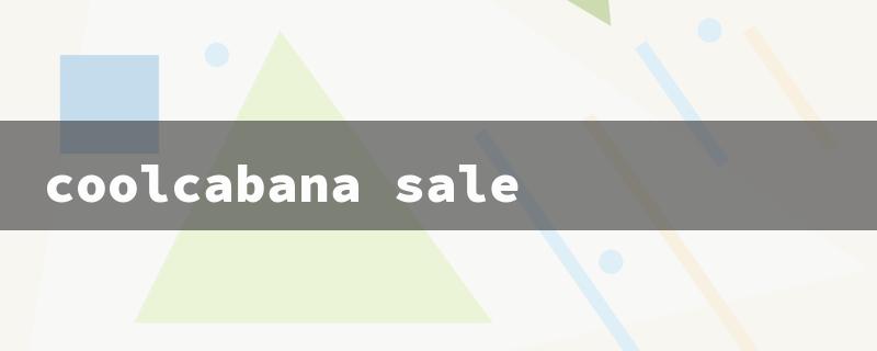 coolcabana sale