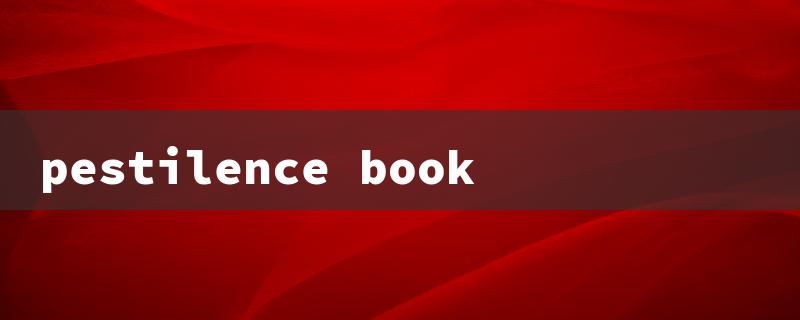 pestilence book