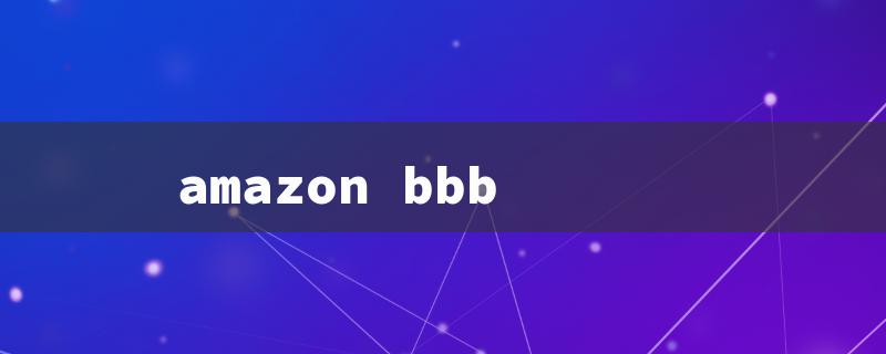 amazon bbb