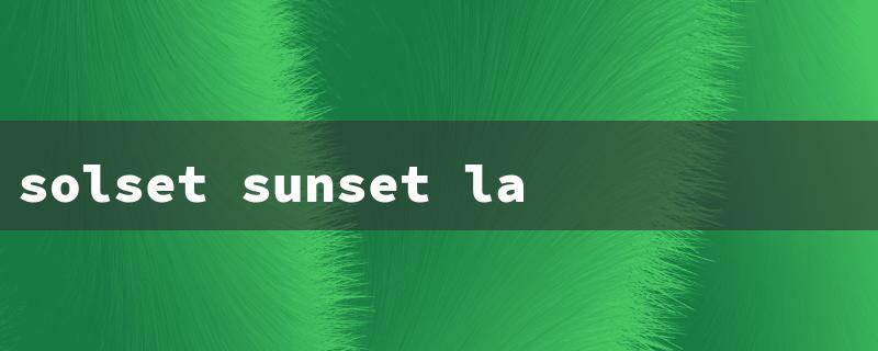 solset sunset lamp