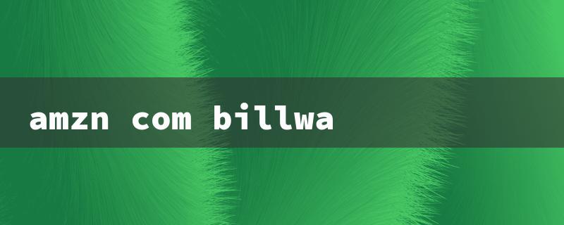 amzn com billwa（AMZN.com/Billwa Phone）