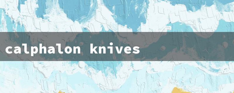 calphalon knives set（Knife Set Battle: Calphalon vs. Henckels）