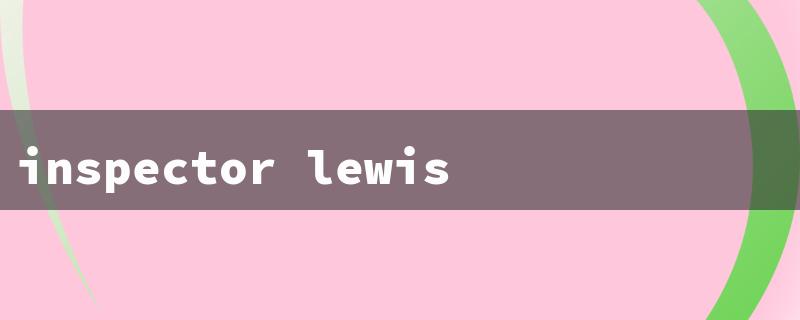 inspector lewis season 3（Inspector Lewis S3E1 Cast）