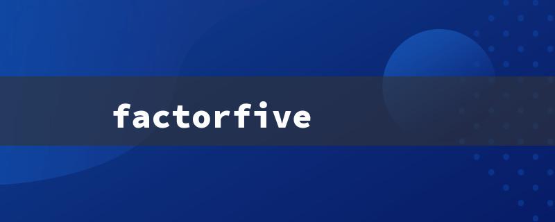 factorfive（FactorFive Serum: Title Word Limit - 15 Characters）