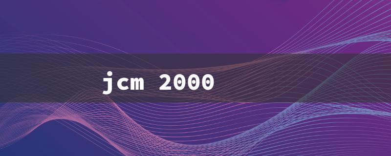 jcm 2000（JCM 2000 DSL 401）