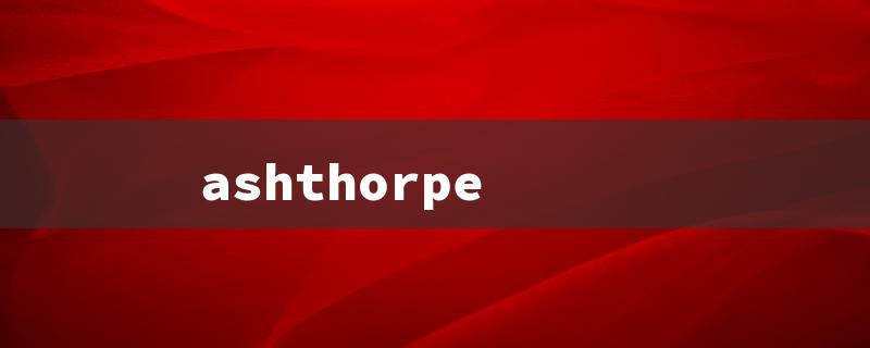 ashthorpe