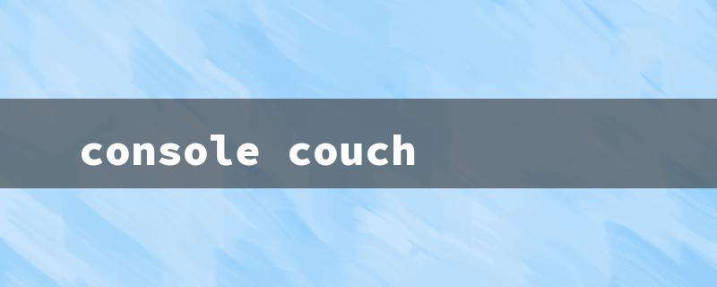 console couch